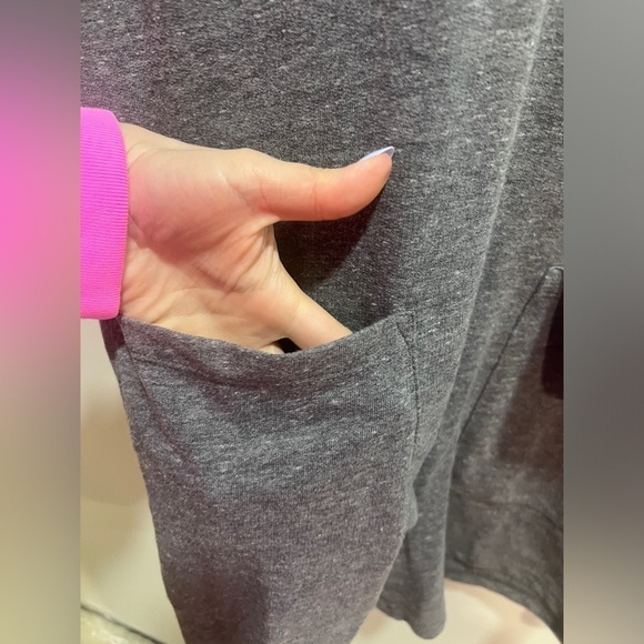 Madewell Gray V-Neck Romper - Picture 3 of 7